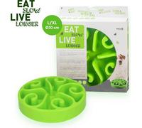 Eat Slow Live Longer Original L - Verde