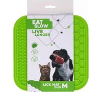 Eat Slow Live Longer - Tappetino da Leccare Duo M - Verde