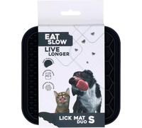 Eat Slow Live Longer - Tappetino da Leccare Duo S - Grigio