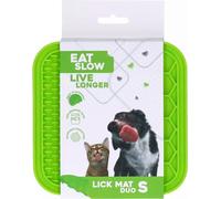 Eat Slow Live Longer - Tappetino da Leccare Duo S - Verde