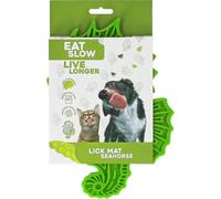 Eat Slow Live Longer - Tappetino da Leccare Seahorse - Verde