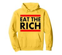 Eat the rich Felpa con Cappuccio