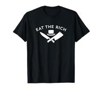 "Eat the Rich" Working Class - Anti-Capitalism Maglietta