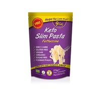Eat Water Slim Pasta Fettuccine Zero Carboidrati 20 Pack * 270 Grammi | Prodotto con farina di Konjac organica senza glutine | Dieta Keto Paleo Vegan | Zero Zuccheri e Cibo a Basso Contenuto Calorico