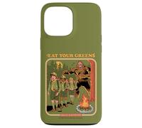 Eat Your Greens Bigfoot Sasquatch Retro Funny Adult Humor Custodia per iPhone 13 Pro Max