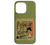 Eat Your Greens Bigfoot Sasquatch Retro Funny Adult Humor Custodia per iPhone 14 Pro Max