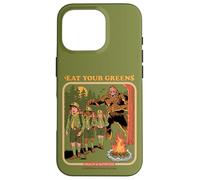 Eat Your Greens Bigfoot Sasquatch Retro Funny Adult Humor Custodia per iPhone 16 Pro