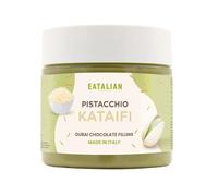 EATALIAN by AMZ BETTER Crema di Pistacchio con Kataifi, Deliziosa Crema Spalmabile dal Gusto Unico, Pasta Ideale su Pane, Perfetta con Gelato, Cioccolata e Dubai Chocolate, 200 gr, Made in Italy