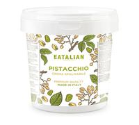 EATALIAN by AMZ BETTER Crema di Pistacchio, Deliziosa Crema Spalmabile dal Gusto Dolce e Unico, Ideale su Pane, Perfetta con del Gelato, Ottima per Dubai Chocolate, 1000 gr Made in Italy