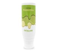 EATALIAN by AMZ BETTER Topping al Gusto di Pistacchio, Crema Dolce Proteica in Squeezer da 500 gr, Made in Italy, Salsa Pistacchio Ideale per Guarnire Gelati, Dolci e Dubai Chocolate