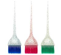 EATAN Set di 3 pennelli per colorare i capelli, kit per parrucchieri, applicatore di precisione, per salone e colorazione dei capelli a casa