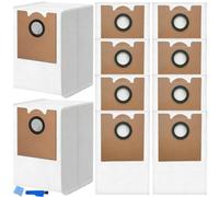 EATBALE Sacchetti per aspirapolvere Lefant M2 Plus / M2 Pro / M2S Pro, accessori per robot aspirapolvere 4.1, grande capacità per robot aspirapolvere Lefant, sacchetti usa e getta (10 pezzi)