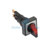 EATON 040660 Q25LWK1R-RT SELETTORE LUMINOSO 2 POSIZIONI ROSSO