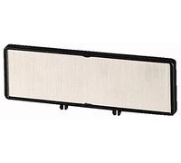 Eaton 065750 Traeger Schild, Interruttore principale solo in 0 posizioni, aperto a NL, per T0, T3, P1