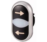 Eaton 105227 M22-DDL-S-X226/X26 Pulsante doppio Anello frontale in plastica Pu
