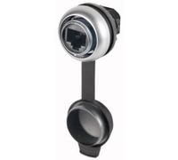 Eaton 107413 M22-RJ45-SA Elemento frontale Custodia spina RJ45 Numero di poli