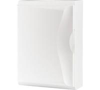 Eaton 110158 - Piccolo distributore AP, SK II, 2 file con porta in plastica, colore: Bianco