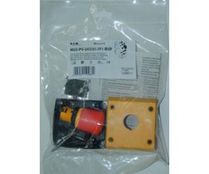 Eaton 110939 M22-PV-2KC01-IY1-BVP Interruttore di arresto di emergenza 2 NC IP6