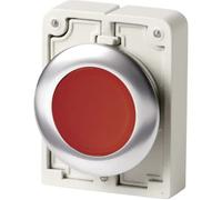 Eaton 182926 M30C-FDL-R Pulsante piatto, rotondo, cromato Rosso 1 pz.