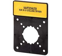 Eaton 186884 bretelle con scudo, Interruttore principale solo in 0 posizioni, aperto a de, per P5