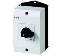 Eaton 207107 T0-2-8241/I1 - Toggle switch - 1P - Black - White - IP65 - 80 mm -