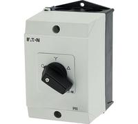 Eaton 207140 - Interruttore a triangolo stellato, contatti: 8, 20 A, schermo frontale: 0-Y-D, 60 gradi, rasting, costruzione