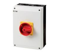 Eaton 207277 interruttore principale, 3 poli + N + 1 No + 1 NC, 100 a, funzione di arresto di emergenza, 90 °, Bloccabile in 0 posizioni, la costruzione