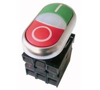 Eaton 216509 M22-DDL-GR-X1/X0/K11/230-W - Button - Multicolour - Plastic - IP66