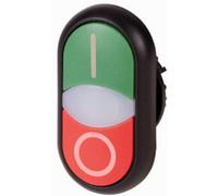Eaton 216701 M22S-DDL-GR-X1/X0 Pulsante doppio Anello frontale in plastica 1 p