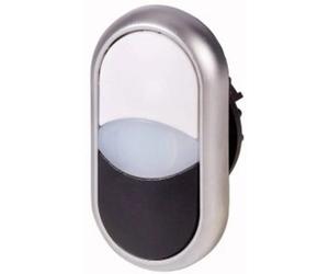 Eaton 216704 M22-DDL-WS Pulsante doppio Anello frontale in plastica 1 pz.