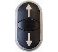 Eaton 216710 M22-DDL-S-X7/X7 - Black - Chrome - Plastic - 29.7 mm - 32.2 mm - 5
