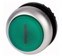 Eaton 216977 M22-DLH-G-X1 Pulsante illuminato Anello frontale in plastica 1 pz