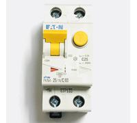 Magnetotermico differenziale 25A tipo AC 300 mA curva C 1P+N 4.5kA 2M PKN4-25/1N/C/03-MW - EATON
