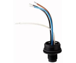 Eaton 266135 M12A Spina pannello M12 250 V IP66 1 pz.