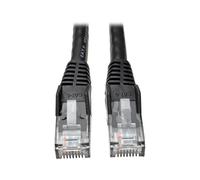 Eaton Cat6 Gigabit Snagless Molded UTP Patch Ethernet Cavo, RJ45 Maschio-Maschio Cavo, Nero, 5 Piedi / 1,5 Metri (N201-005-BK)