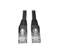 Eaton Cat6 Gigabit Snagless Molded UTP Patch Ethernet Cavo, RJ45 Maschio-Maschio, Nero, 7 Piedi / 2,1 Metri (N201-007-BK)