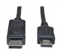 Eaton DisplayPort a HDMI Audio Video Cable Adapter, DP a HDMI, Maschio a Maschio, 1080P, HdCP Compatibile, 6 piedi / 1,8 metri (P582-006)