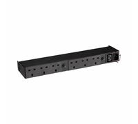 Eaton Unità di distribuzione dell'energia (PDU) EFLX6B FlexPDU BS 1U 6 prese AC Nero