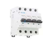 Interruttore magnetotermico Eaton 10A 4 poli 6KA curva C 4 moduli 239204