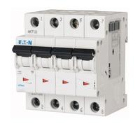 Interruttore magnetotermico Eaton 40A 4 poli 6KA curva C 4 moduli 239222