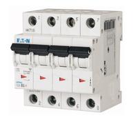 Interruttore magnetotermico Eaton 40A 4 poli 6KA curva C 4 moduli 239222