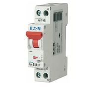 EATON INTERRUTTORE AUTOMATICO MODULARE MAGNETOTERMICO 1P+N 10A 4500 1M 263190