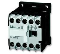 Eaton / Moeller DILER-40-G - Relè di controllo miniaturizzato a 4 poli con bobina da 24 Volt DC, con 4 contatti N.O.3, nominale per 10 A e montaggio su guida DIN standard da 35 mm