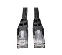 Eaton Cat6 Gigabit Snagless Molded UTP Patch Ethernet Cavo, RJ45 Maschio-Maschio, Nero, 10 piedi / 3 metri, Garanzia a vita (N201-010-BK)