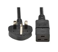 Eaton P052-2P5M-UK cavo di alimentazione Nero 25 m BS 1363 IEC C19 (Power cable BS1363 to C19 H05VV-F 13A 2.5M) - Nouvo
