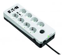 Eaton PB8TUD protezione da sovraccarico Nero, Bianco 8 presa(e) AC 220 - 250 V 1,5 m