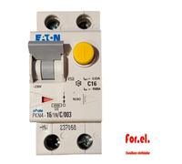 EATON INTERRUTTORE DIFFERENZIALE MAGNETOTERMICO 16A 4500 003 2MODULI