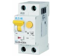 Interruttore combinato differenziale magnetotermico 25A + 300mA 230V AC 1P+N curva C | Eaton
