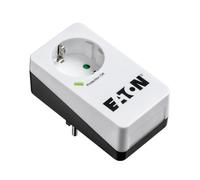 Eaton Multipresa / parafulmine - Eaton Protection Box 1 DIN - PB1D - 1 spina Schuko - Bianco e nero