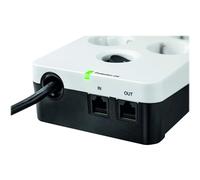 Eaton Pb6tud 6 Usb Tel Din Protection Box 2500w 6 Outlets One Size White